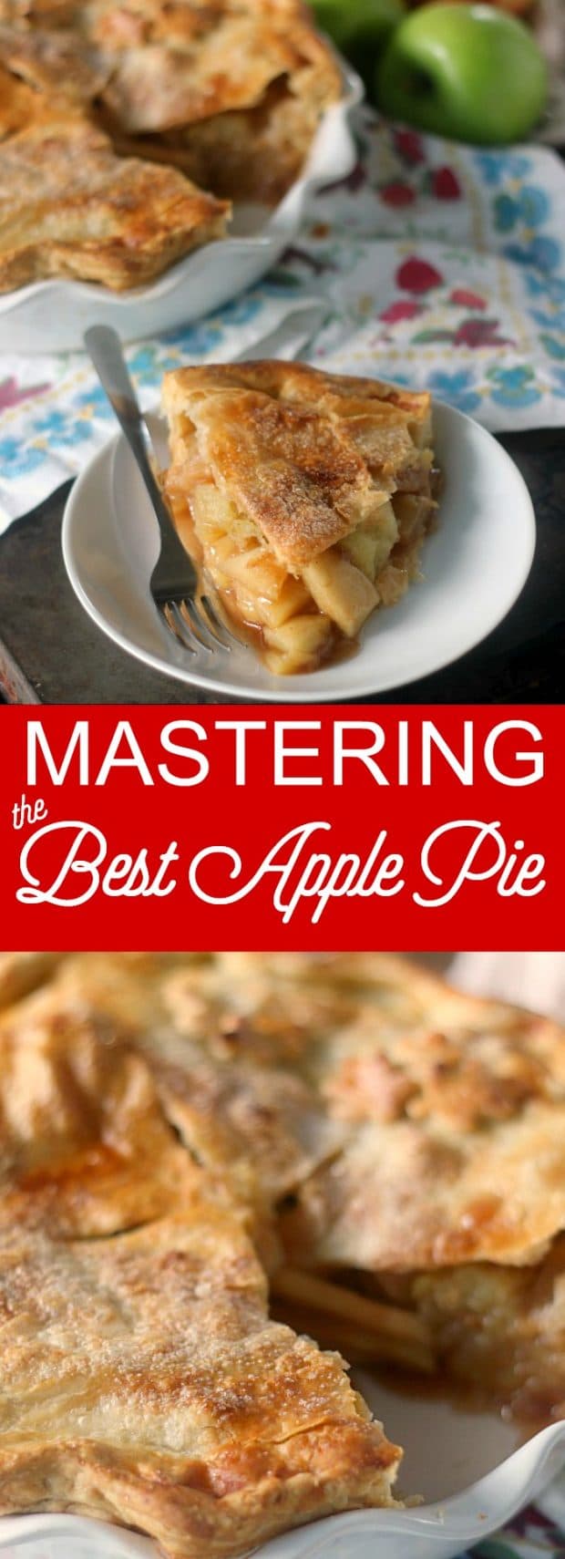 Mastering the best apple pie isn't just about the recipe, it also has a great deal to do with technique and a little to do with baking science! Learn all of the ins and outs of how to create the best apple pie from scratch! 