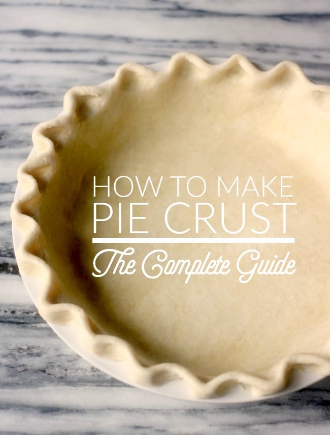 An unbaked crimped pie crust
