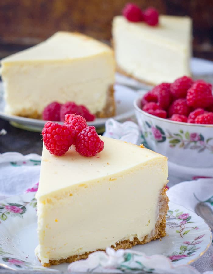 Best New York Cheesecake, Creamiest Cheesecake | Baker Bettie